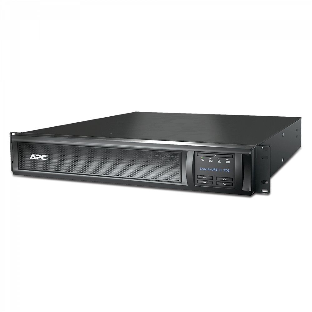 apc sistema de alimentación ininterrumpida (ups) lí­nea interactiva 750 va 600 w 10 salidas ac 2u negro