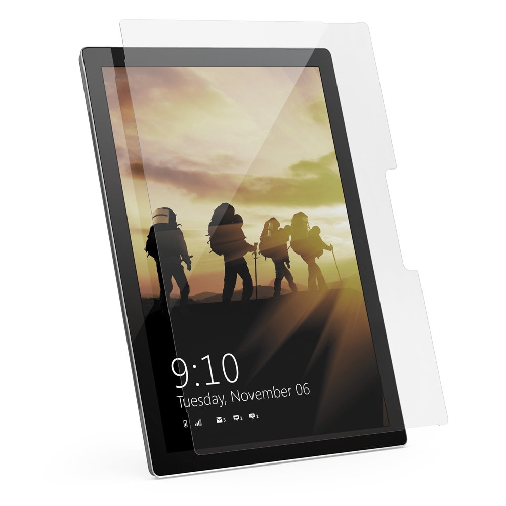 urban armor gear 342470110000 protector de pantalla tablet para microsoft transparente
