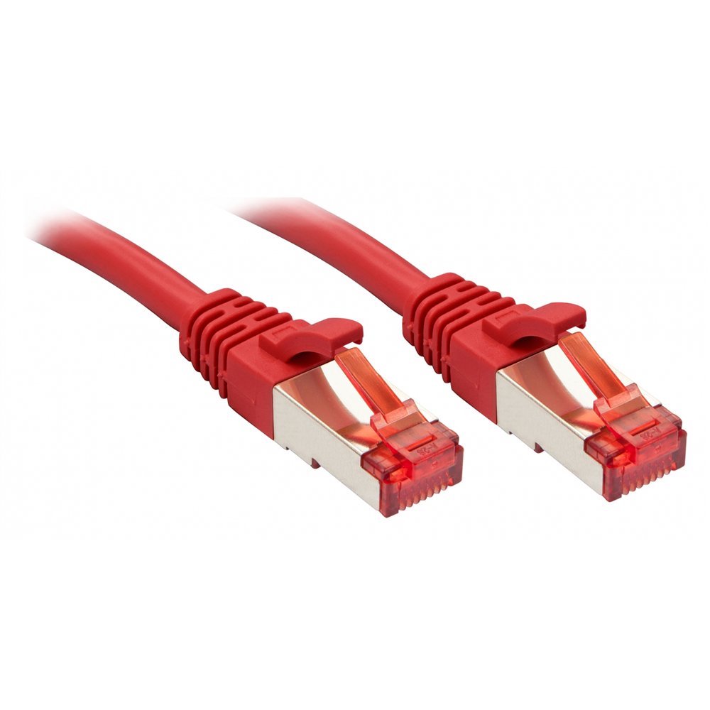 lindy cat.6 s/ftp 1m cable de red rojo cat6 s/ftp (s-stp)