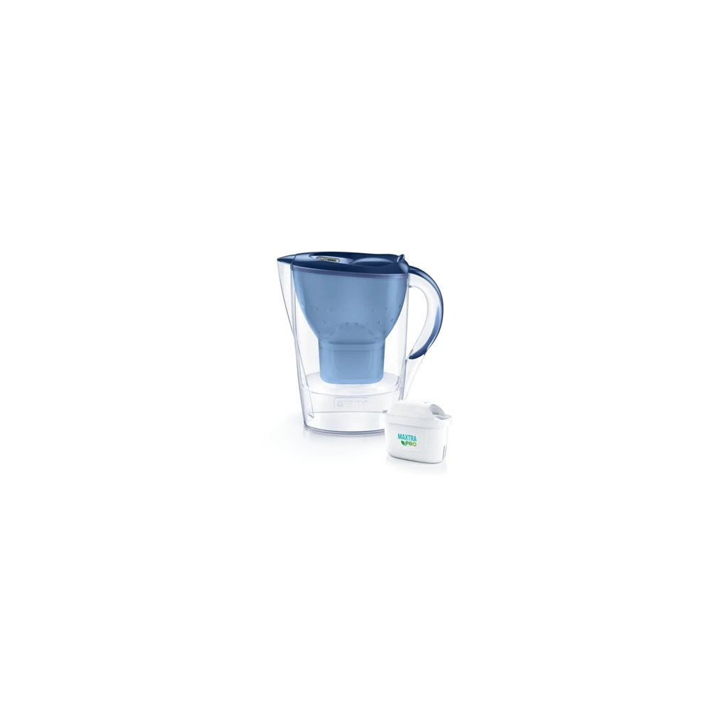 brita marella filtro para depósito de agua 2,4 l azul, transparente