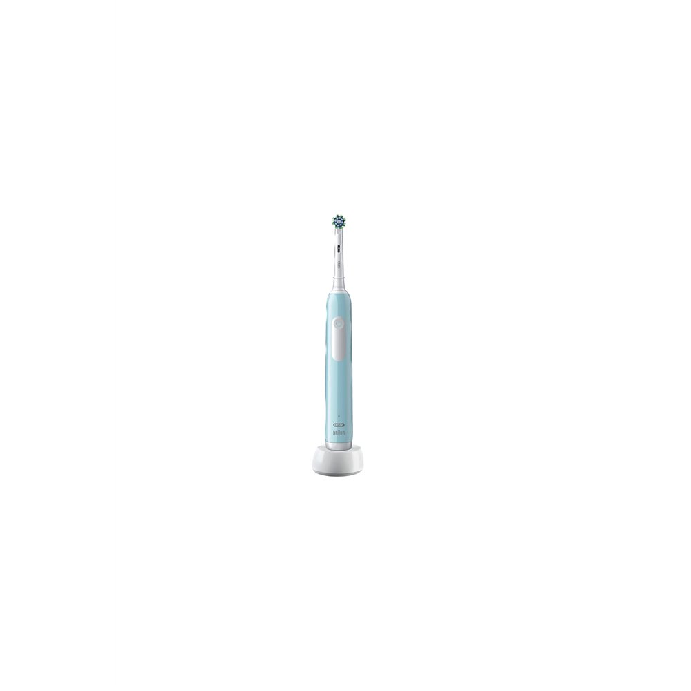 oral-b pro 1 cross action adulto cepillo dental giratorio azul, blanco