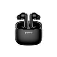 denver twe-48b auriculares true wireless stereo (tws) dentro de oído llamadas/música bluetooth negro
