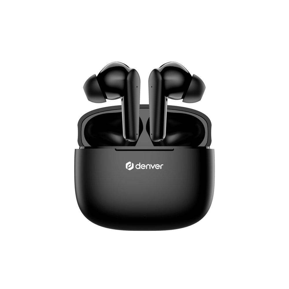 denver twe-48b auriculares true wireless stereo (tws) dentro de oído llamadas/música bluetooth negro