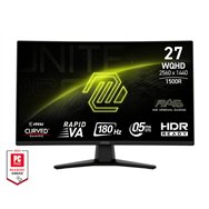 msi mag 274cqf pantalla para pc 68,6 cm (27") 2560 x 1440 pixeles wide quad hd negro