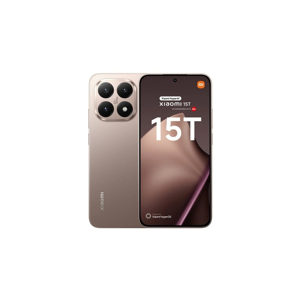 xiaomi 15t 12/512gb oro rosa smartphone