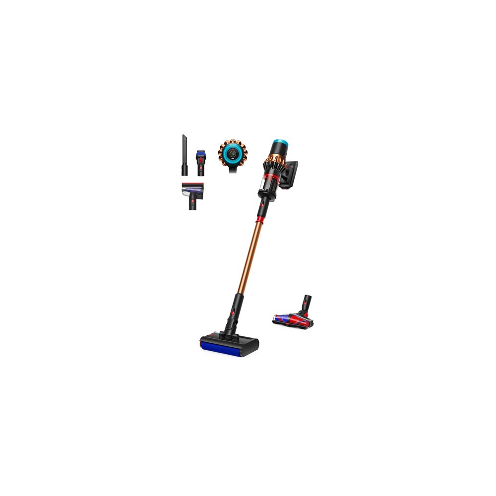 dyson v16 piston animal submarine aspiradora escoba 3 en 1 batería seca y húmeda hepa sin bolsa 1,3 l 900 w negro, cobre