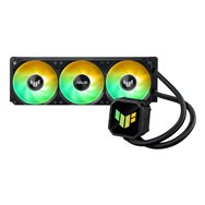 asus tuf gaming lc iii 360 argb procesador sistema de refrigeración líquida todo en uno 12 cm negro