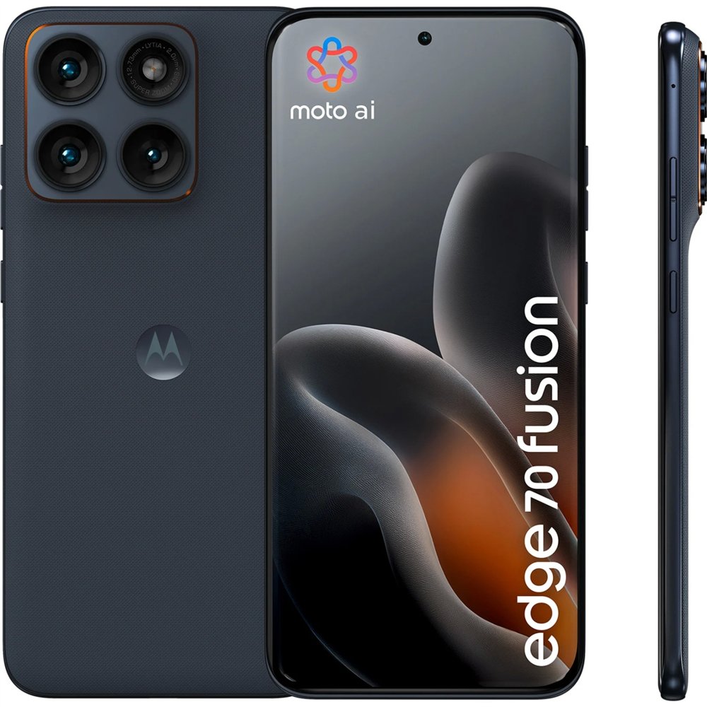 motorola edge 70 fusion 5g 8/256gb negro smartphone