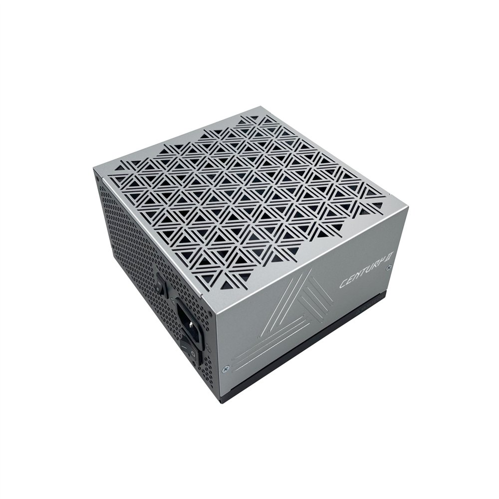 montech century ii 1200w unidad de fuente de alimentación 20+4 pin atx atx plata, negro
