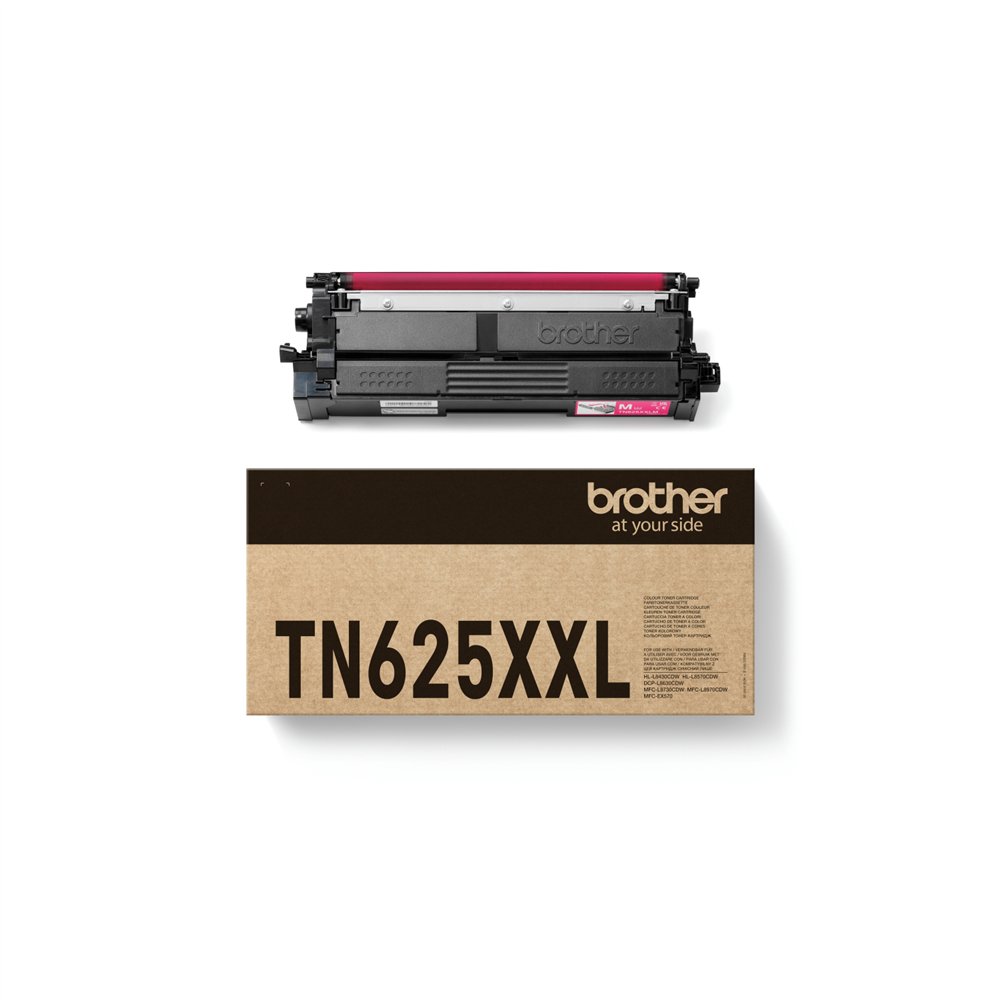 brother tn-625xxlm cartucho de tóner 1 pieza(s) original magenta