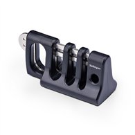 startech.com candado de anclaje para cableado de periféricos - gestionador de seguridad con candado para cableado de teclado y r
