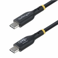 startech.com cable de carga usb-c de 3m - cable usb tipo c - certificación usb-if - pd de 240w epr - cable usb 2.0 usb-c de carg