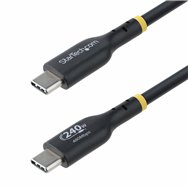 startech.com cable de carga usb-c de 3m - cable usb tipo c - certificación usb-if - pd de 240w epr - cable usb 2.0 usb-c de carg