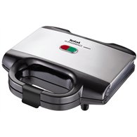 tefal sm1552 sandwichera 700 w negro, acero inoxidable