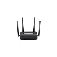 mercusys mr25be router inalámbrico gigabit ethernet doble banda (2,4 ghz / 5 ghz) negro