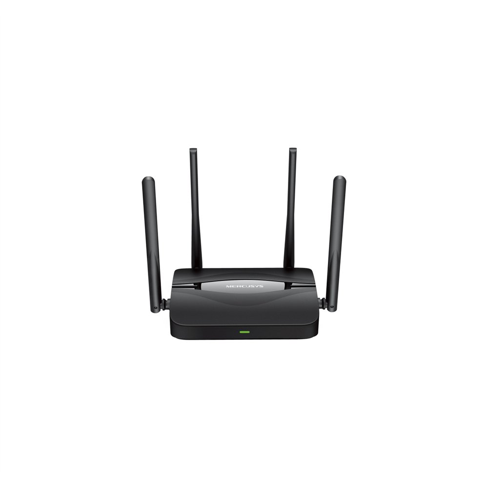 mercusys mr25be router inalámbrico gigabit ethernet doble banda (2,4 ghz / 5 ghz) negro