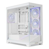 nox hummer blade, torre atx, argb, ultra airflow, blanco
