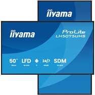 iiyama lh5075uhs-b2ag pantalla de señalización pantalla plana para señalización digital 125,7 cm (49.5") lcd wifi 500 cd / m² 4k