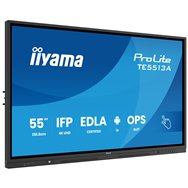 iiyama te5513a-b2ag pantalla de señalización panel plano interactivo 138,7 cm (54.6") wifi 500 cd / m² 4k ultra hd negro pantall