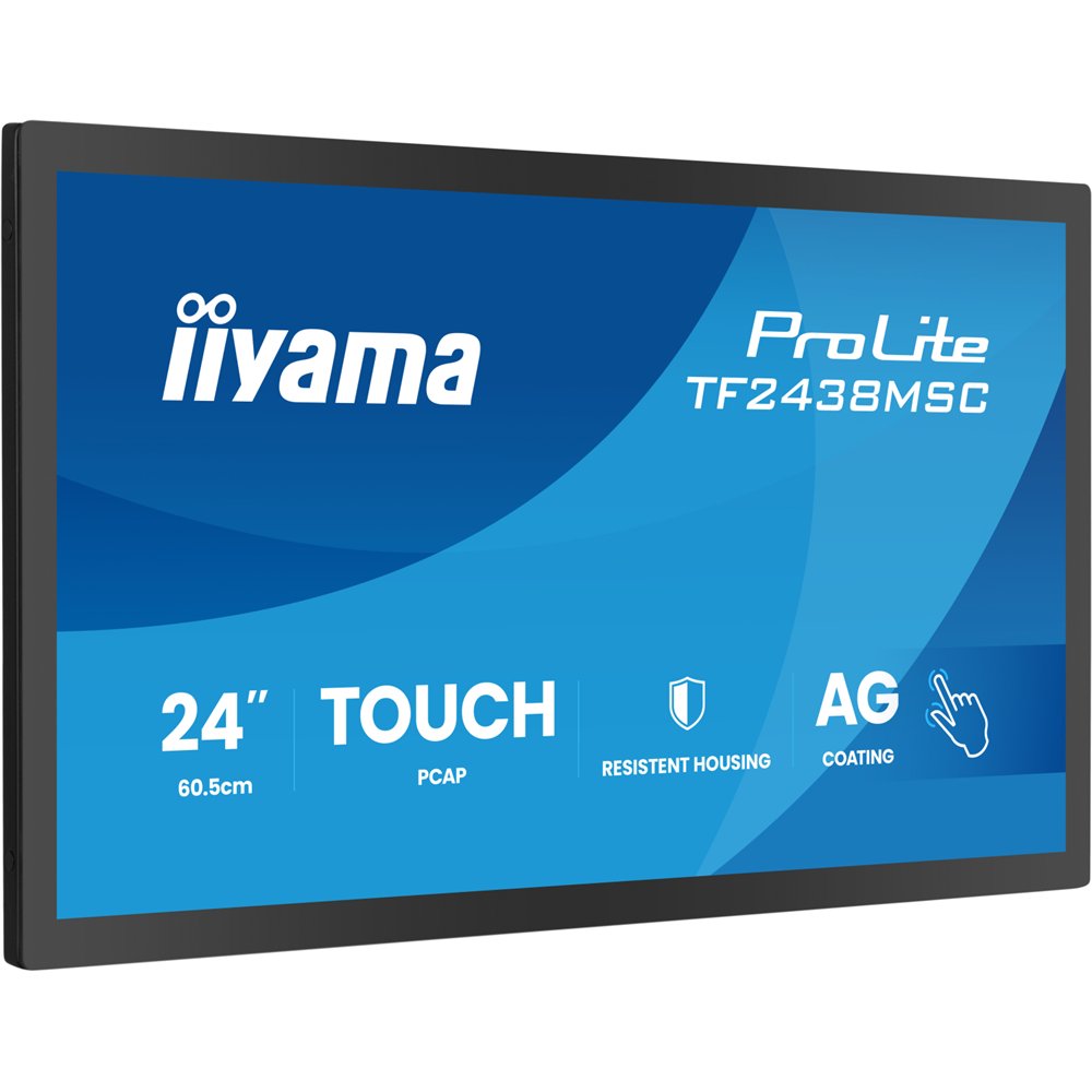 iiyama tf2438msc-b2 panel de control táctil 60,5 cm (23.8") 1920 x 1080 pixeles