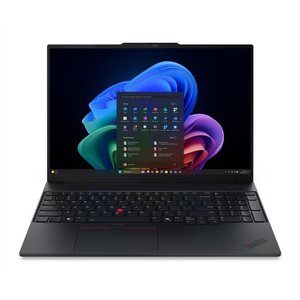 lenovo thinkpad e16 gen 4 (intel) copilot+ pc intel core ultra 7 355 portátil 40,6 cm (16") wuxga 16 gb ddr5-sdram 512 gb ssd wi