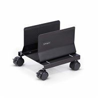 startech.com carrito para caja torre de ordenador - carrito con ruedas para cpu - soporte ajustable para cpu - de acero - carga 