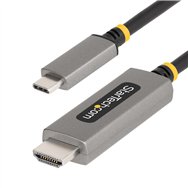 startech.com cable adaptador de 2m usb-c a hdmi - 8k 60hz - 4k 144hz - hdr10 - cable conversor de vídeo usb tipo c a hdmi 2.1 - 