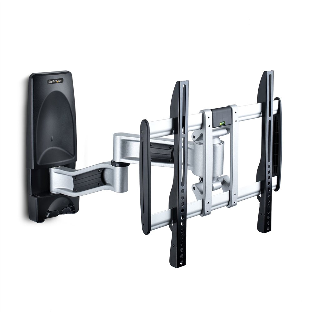 startech.com soporte de montaje articulado de pared para televisores - soporte vesa de pared - soporta tv plano o curvos de 65" 