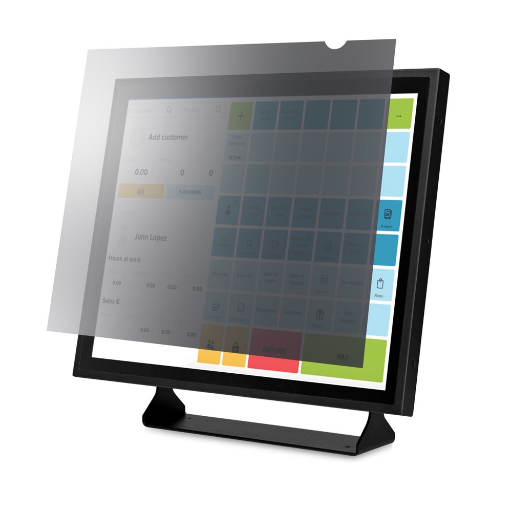 startech.com filtro de privacidad de 19 pulgadas 5:4 para monitor - pantalla de privacidad protector anti brillo - anti luz azul