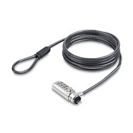 startech.com cable de seguridad delgado para portátil compatible con noble wedge® de 1,5m - cable antirrobo para portátil con ca