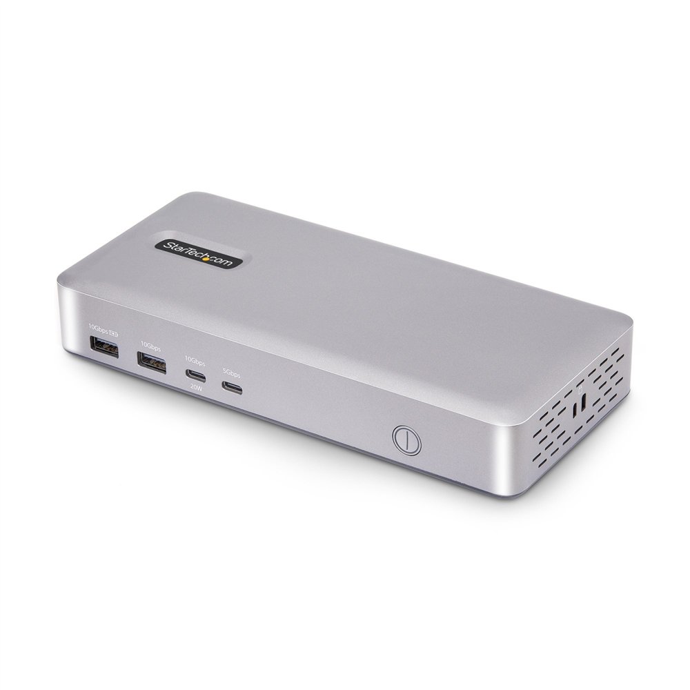 startech.com docking station usb4 - usb-c de 40gbps - vídeo doble hdmi - hasta 1x 8k 60hz 4:4:4 (rgb) o 2x 4k 120hz 4:2:2 - con 