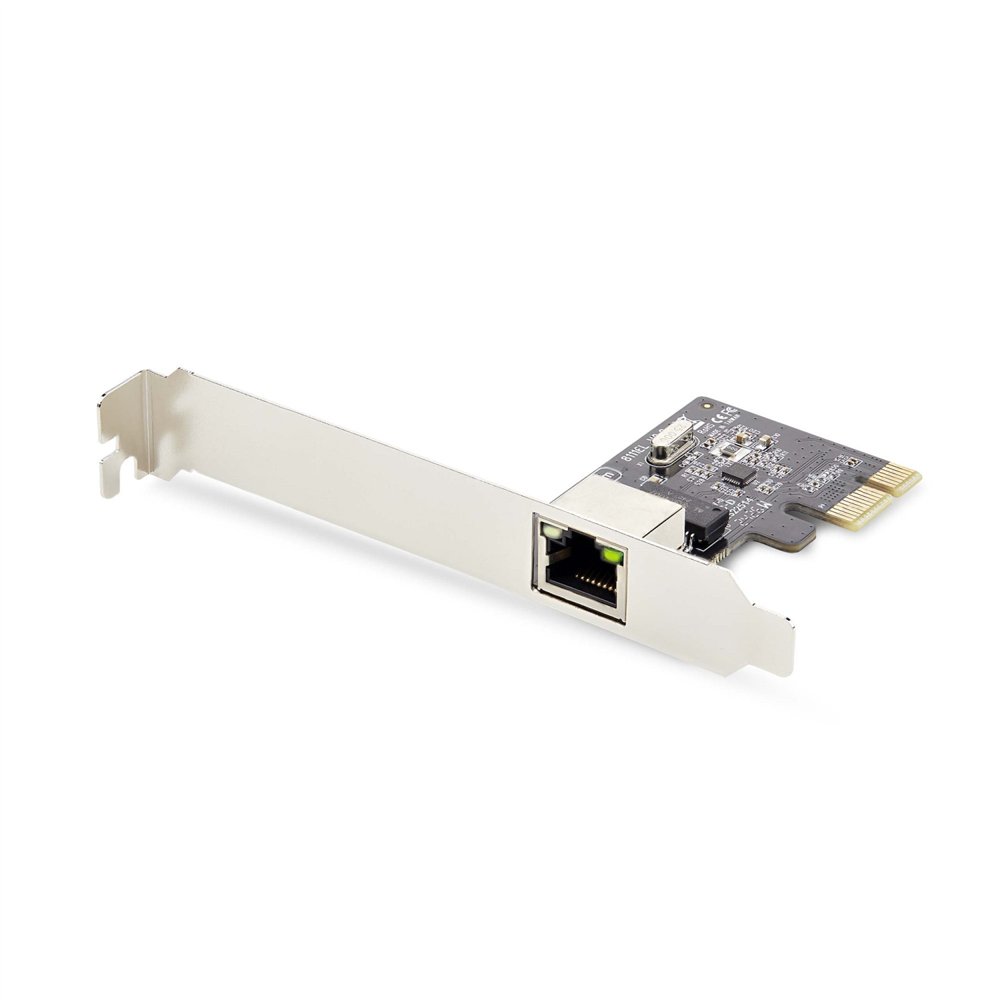 startech.com tarjeta de red pci express de 1 puerto gigabit - adaptador ethernet pcie rj45 - 10/100/1000mbps - tarjeta lan - rea