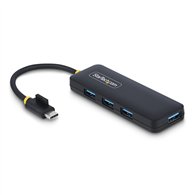 startech.com hub usb-c de 4 puertos - ladrón usb tipo c a 4 puertos usb-a - alimentado por el bus - usb 3.0 de 5gbps - hub portá