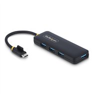 startech.com hub usb-c de 4 puertos - ladrón usb tipo c a 4 puertos usb-a - alimentado por el bus - usb 3.0 de 5gbps - hub portá