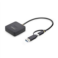 startech.com dock adaptador usb-c/usb-a a nvme m.2 - 10gbps - lector externo para ssd nvme m.2 - sin herramientas - b+m/m-key