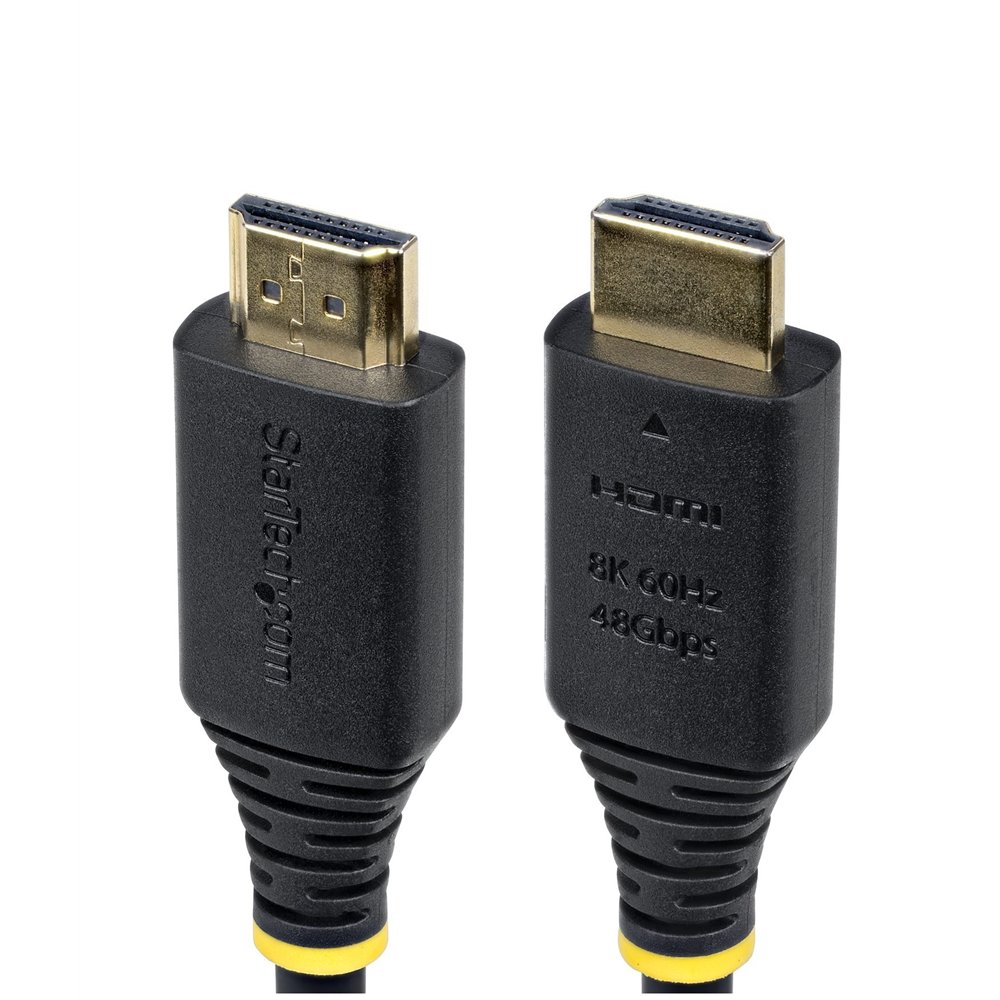 startech.com cable hdmi de 50cm certificado de ultra alta velocidad - 8k60hz/4k120hz - cable hdmi 2.1 con hdr10+ / earc - 48gbps