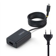 startech.com 165le-usb-c-charger adaptador e inversor de corriente interior 65 w negro