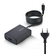 startech.com 1100le-usb-c-charger adaptador e inversor de corriente interior 100 w negro