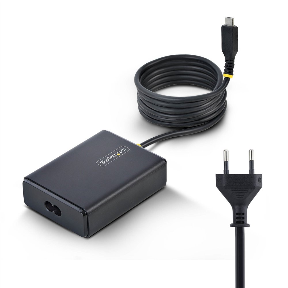 startech.com 1100le-usb-c-charger adaptador e inversor de corriente interior 100 w negro