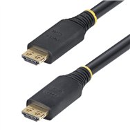 startech.com cable hdmi de alta velocidad activo de 15m - conectores de agarre - uhd 4k60hz/1440p 144hz - 18gbps - hdr10/hdcp 2.