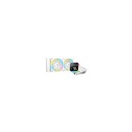 deepcool lq240 white procesador kit de refrigeración líquida 12 cm blanco 1 pieza(s)