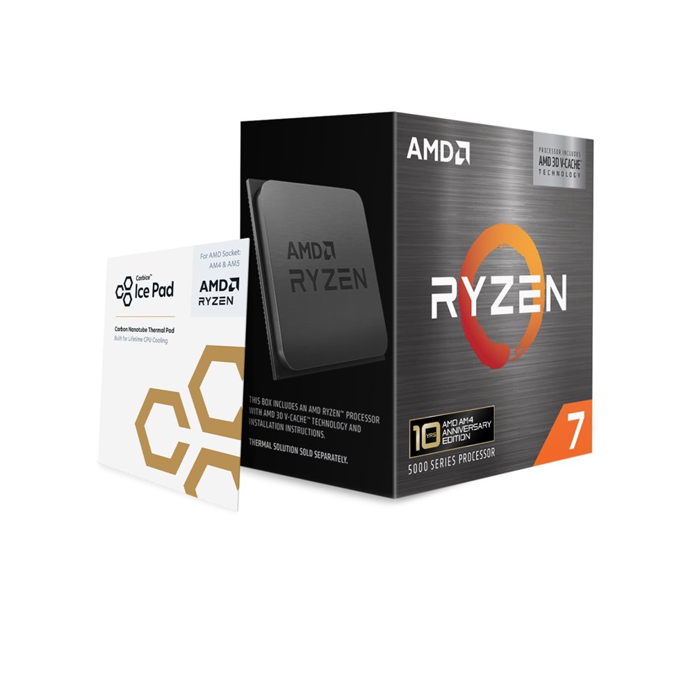 amd ryzen 7 5800x3d procesador 3,4 ghz 96 mb l3 caja