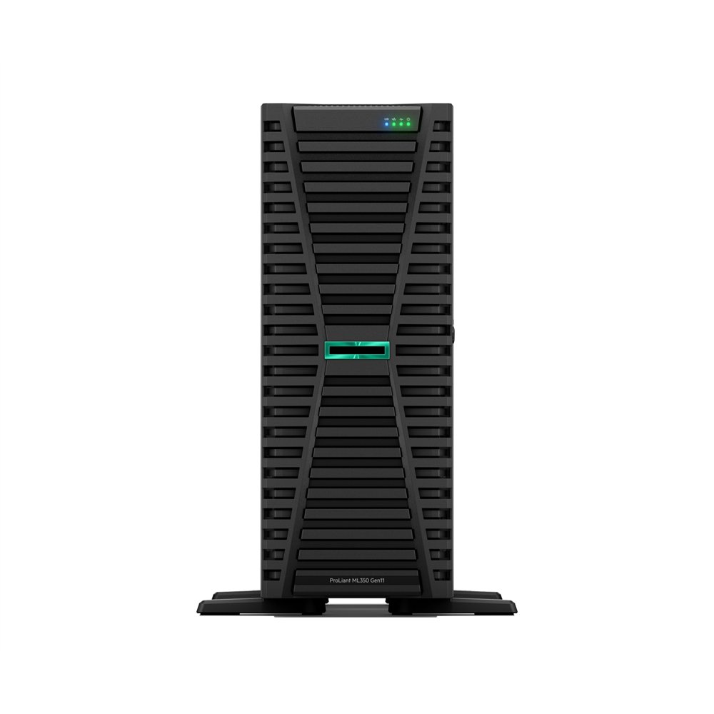 hpe proliant ml350 gen11 4510 2.4ghz 12c 1p 2x32gb-r 8sff ns204i-u mr408i-o 2x1000w ps eu server