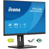 iiyama prolite xb2495wsu-b1 pantalla para pc 61,2 cm (24.1") 1920 x 1200 pixeles wuxga lcd negro