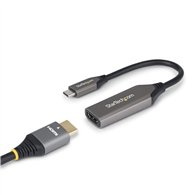 startech.com adaptador usb-c a hdmi - usb tipo c - 8k60hz/4k120hz - compatible con thunderbolt/usb4 - conversor usb c a hdmi 2.1
