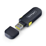 startech.com llave de bloqueo usb-a - 4 tapones antipolvo usb-a con pestillo - protectores guardapolvos de puerto usb a presión 
