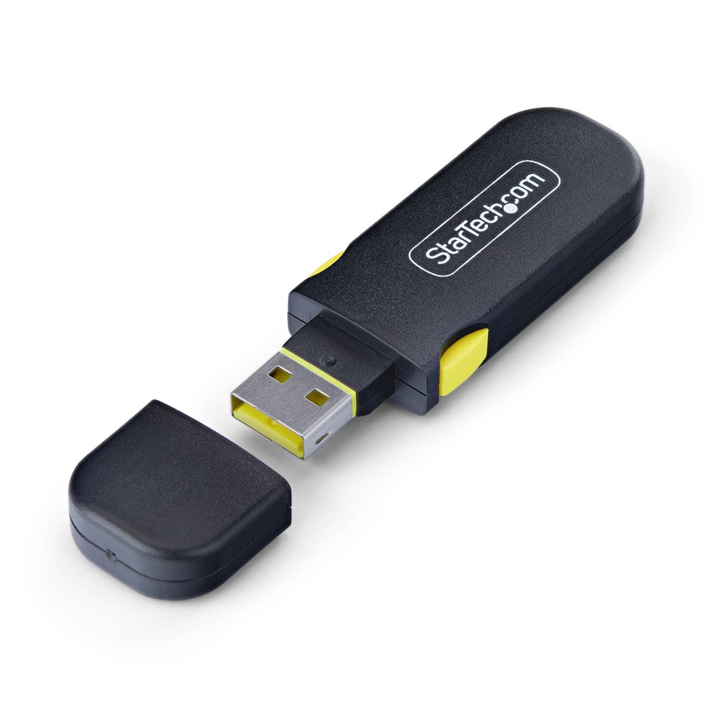 startech.com llave de bloqueo usb-a - 4 tapones antipolvo usb-a con pestillo - protectores guardapolvos de puerto usb a presión 