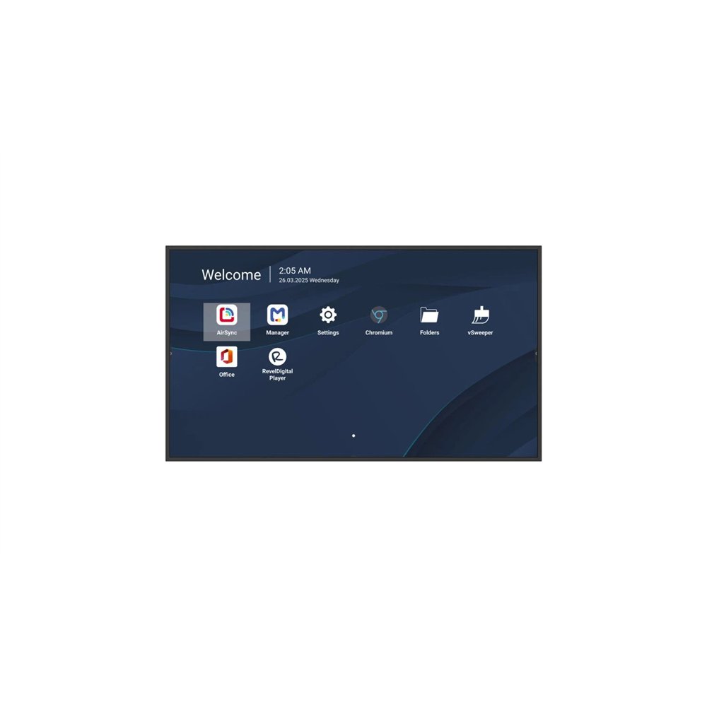 viewsonic cde4314-2c pantalla de señalización pantalla plana para señalización digital 109,2 cm (43") lcd wifi 500 cd / m² 4k ul