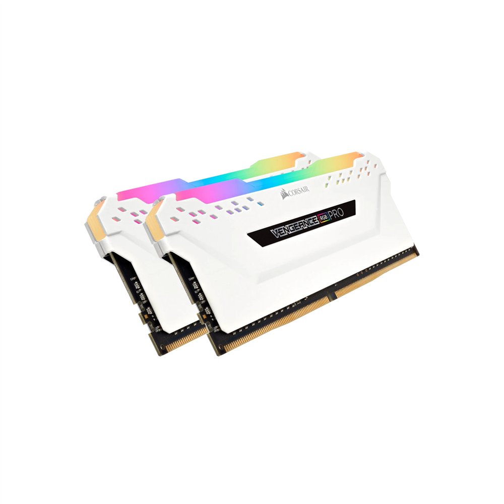 corsair vengeance rgb pro cmw16gx4m2e3200c16w módulo de memoria 16 gb 2 x 8 gb ddr4 288-pin dimm