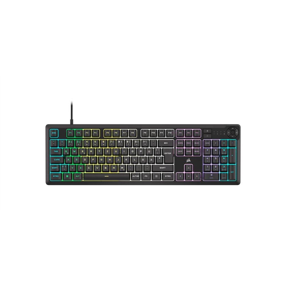 corsair ch-9226c65-pt teclado juego usb qwerty portugués negro